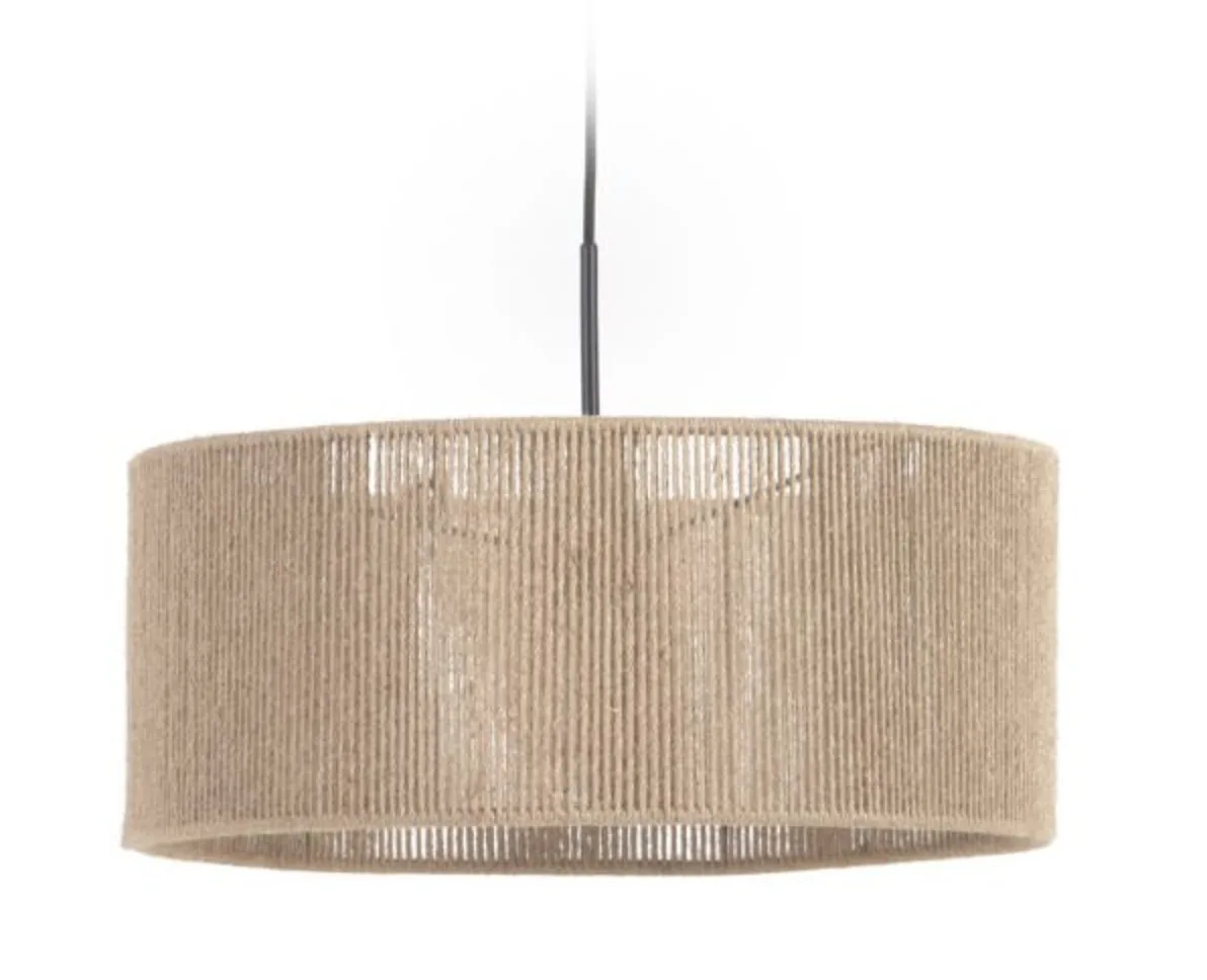 Rattan style ceiling lamp